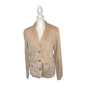 NWOT Eddie Bauer Women's Tan Jacket Sz 10